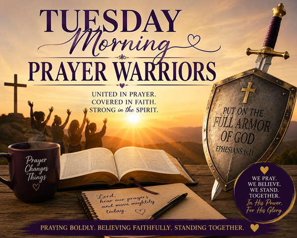 Tuesday Morning Prayer Warriors- Stone Oak
